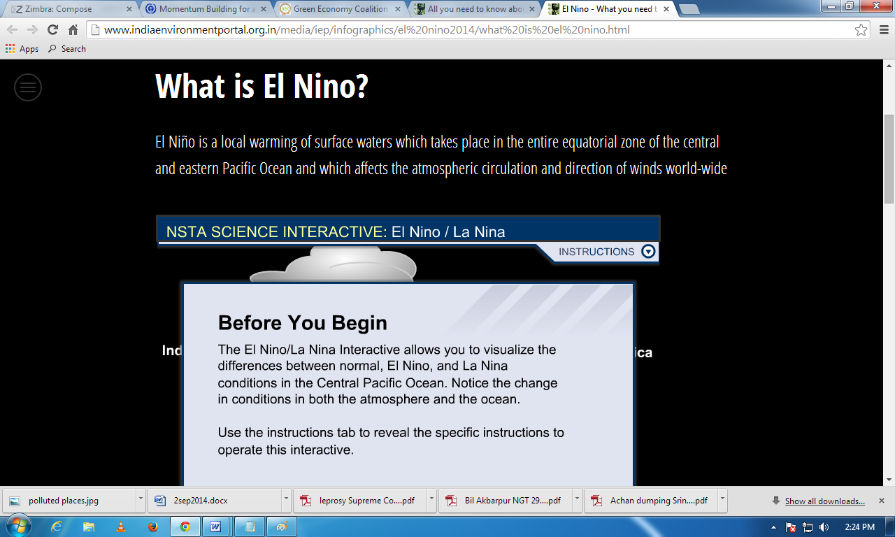 All you need to know about El Nino